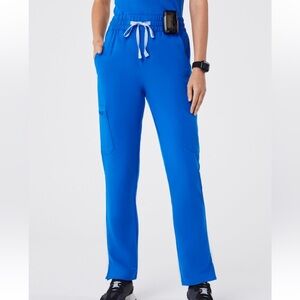 Figs Women's royal blue scrub pants